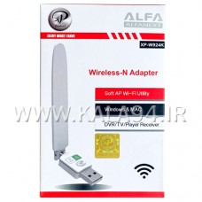 دانگل WiFi مدل XP-W924K / آنتن دار / پهنای باند 150-300 مگابایت بر ثانیه / مناسب Windows و MAC / کیفیت عالی